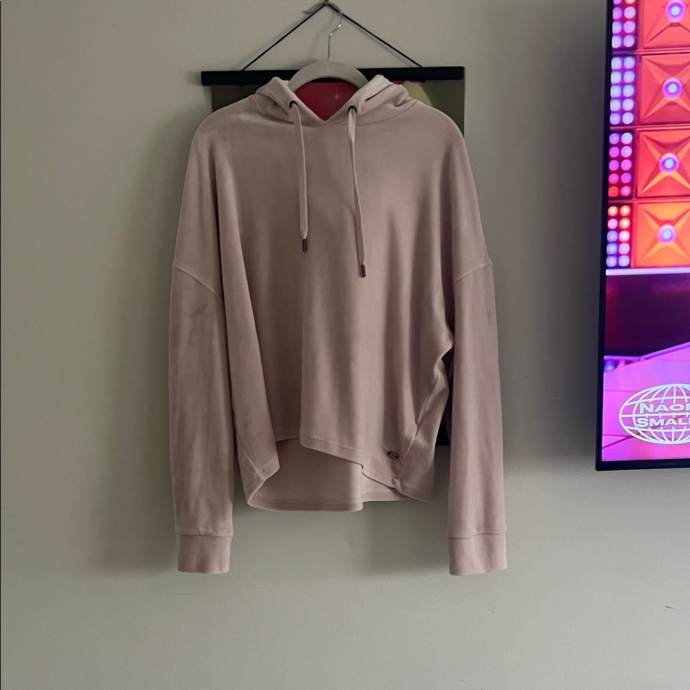 DKNY SPORT light pink hoodie